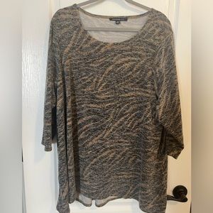 animal print top